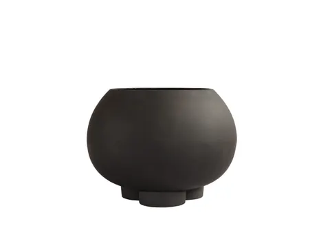Urchin Plant Pot - Coffee - donica