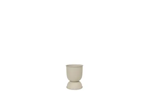 Hourglass Pot - Cashmere - donice