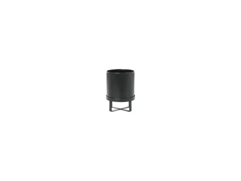 PROMOCJA! Bau Pot Small - Black - donica