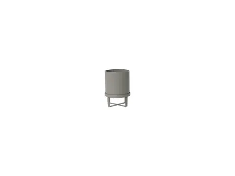 PROMOCJA! Bau Pot Small - Warm Grey - donica