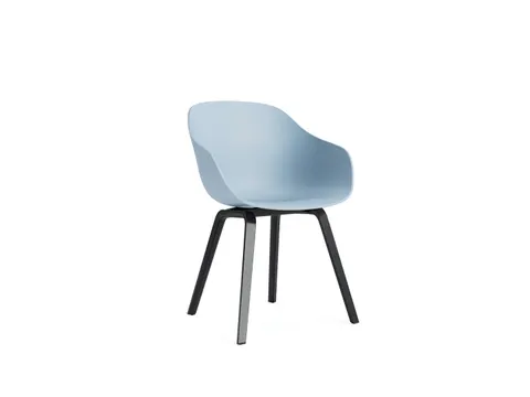 About a Chair AAC 222 - Black Lacquered Oak - krzesło