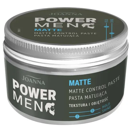 JOANNA Power Men Pasta matująca do włosów Matte 100g