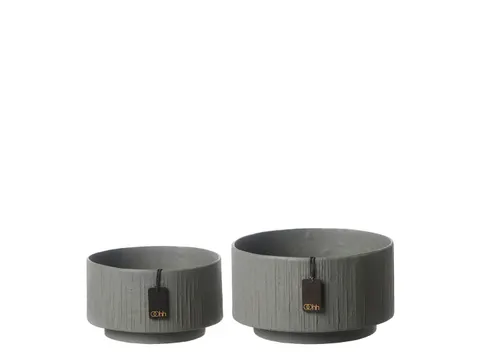 PROMOCJA! S/2 Manhattan Zero Waste bowl - Taupe - zestaw donic