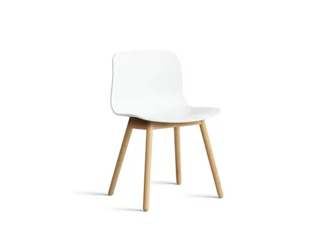 Promocja! About a Chair AAC 12 - White 2.0 / Lacquered oak - krzesło
