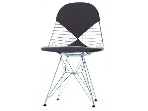 Wire Chair DKR-2 - krzesło w całości tapicerowane