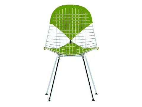 Wire Chair DKX-2 - krzesło w całości tapicerowane