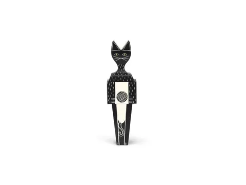 Wooden Cat XL - drewniana figurka kota