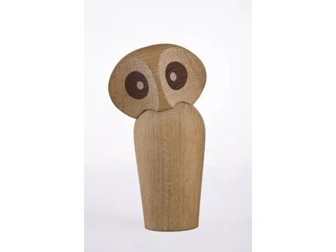 Owl small - drewniany ptaszek (sowa)