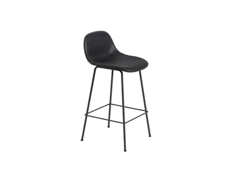 Fiber Stool Tube Base - Backrest - hocker
