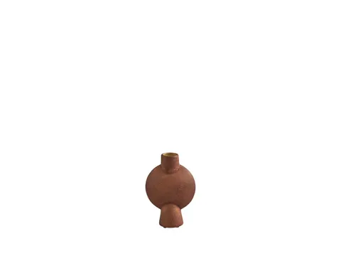 Sphere Vase Bubl Mini Terracotta - wazon