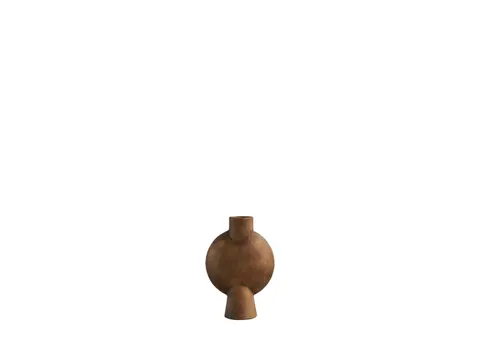 Sphere Vase Bubl Mini Ocher - wazon