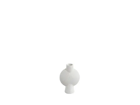 Sphere Vase Bubl Mini Bubble White - wazon