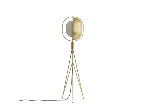 Pearl Floorlamp - Brass - lampa podłogowa