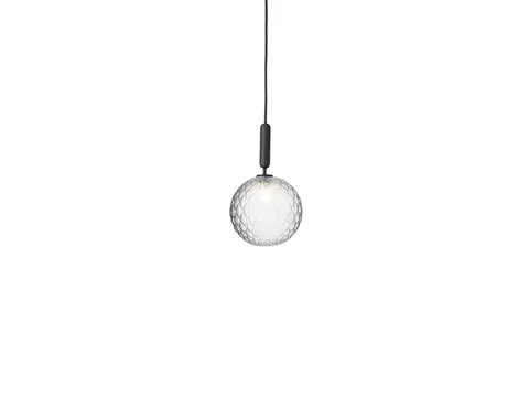 Miira 1 Large Rock Grey/Optic Clear - lampa wisząca