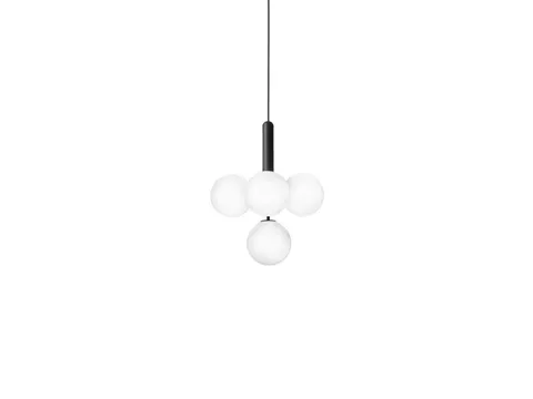 Miira 4 Rock Grey/Opal - lampa wisząca