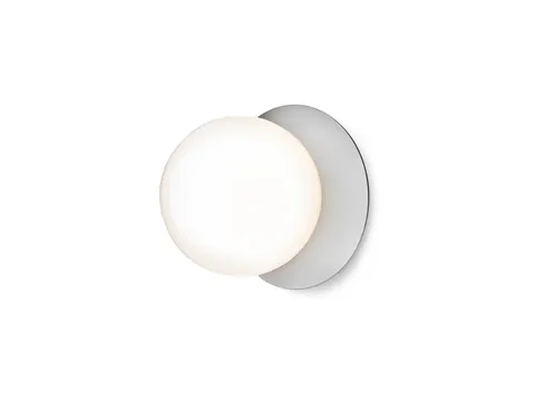 Liila 1 Medium Opal - Light Silver/Opal White - kinkiet
