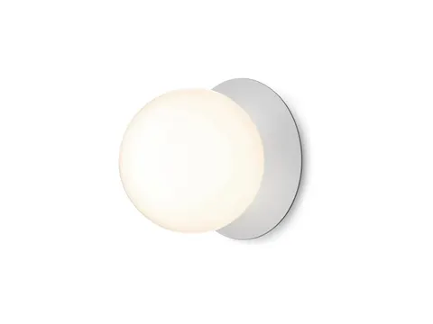 Liila 1 Large - Light Silver/Opal White - kinkiet