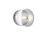 Liila 1 Large Optic - Light Silver/Optic Clear - kinkiet