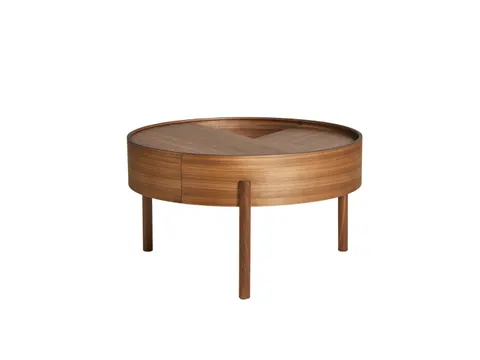 Arc Coffee Table 66 - Walnut - stolik