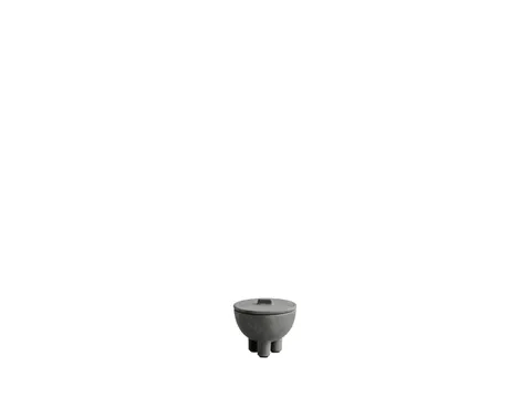 Duck Jar, Mini - Dark Grey - misa