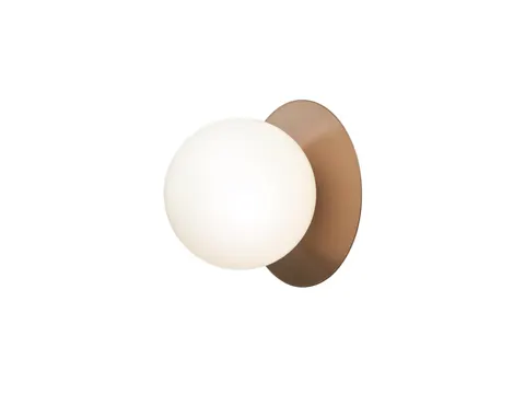 Liila 1 Large - Dark Bronze/Opal - kinkiet