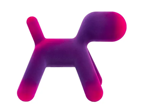 Puppy - Violet / Fuchsia - figurka psa