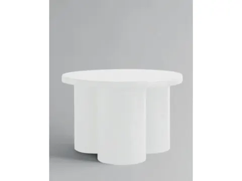 Big Foot Table, Low - Bone White - stolik