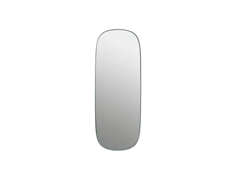 Promocja! Framed Mirror - Large Grey/Clear Glass dostępne od ręki!