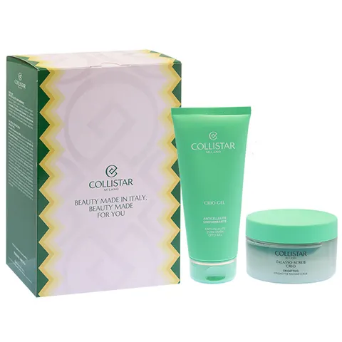COLLISTAR SET (SMOOTHING ANTI-CELLULITE CRYO-GEL200ML + CRYO-ACTIVE TALASSO-SCRUB 150G)