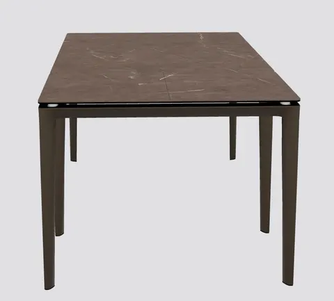 Boma - stół rozkładany 160x90 cm kolor BRONZE (MATT)