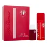 Alfa Romeo Red zestaw woda toaletowa spray 15ml + perfumowany spray do ciała 150ml