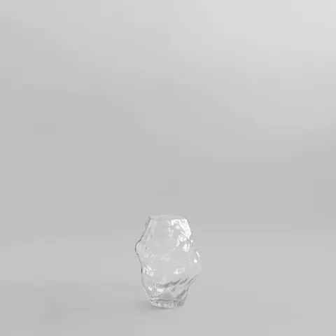Katachi Vase, Mini - Clear - wazon