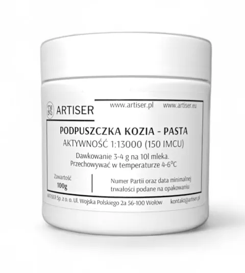 Podpuszczka kozia w paście