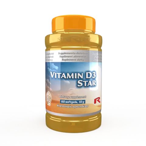Vitamin D3 Star- 120 kapsułek