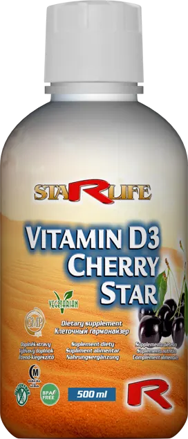 Vitamin D3 Cherry Star