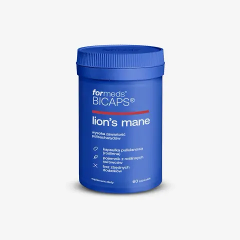 BICAPS® LION'S MANE- Soplówka jeżowata- 60 kaps.