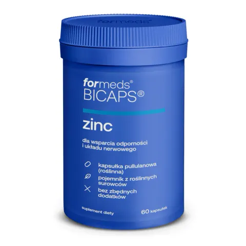 BICAPS zinc- 25 mg- 60 kapsułek