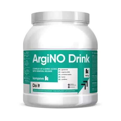 Drink ArgiNO-460g/42 porcje- Efekt NO, Efekt PUMP