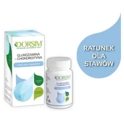 Glukozamina-Chondroityna z wit.E, selenem i dziką różą - 60 kapsułek