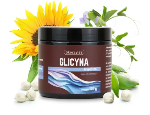 GLICYNA tryptofan- Skoczylas -100g.