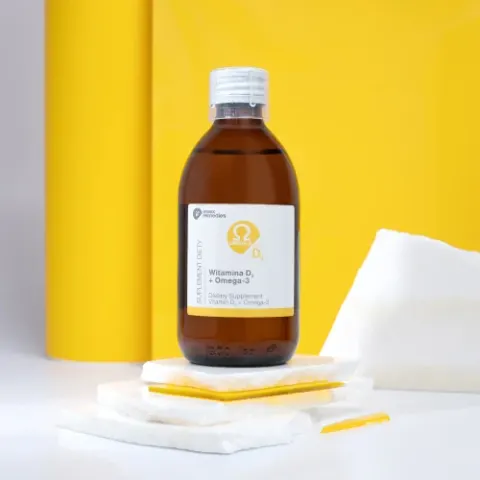 Witamina D3 + Omega-3 -300 ml