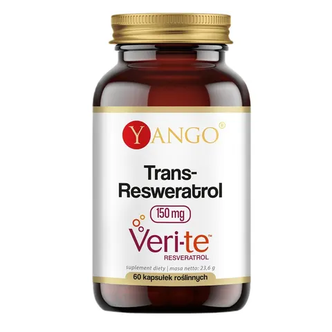 Yango - Trans resveratrol Veri-te - 90 kapsułek