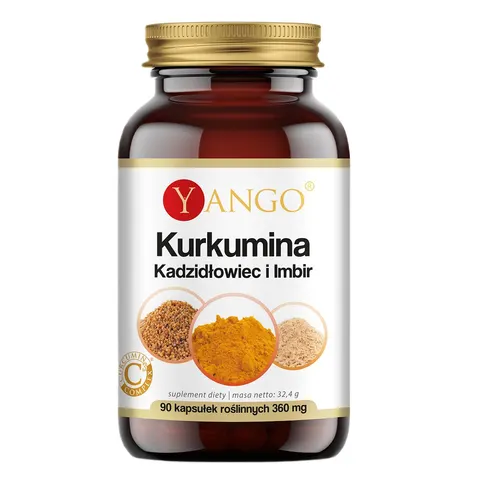 Yango - Kurkumina Kadzidłowiec i Imbir - 90 kaps.