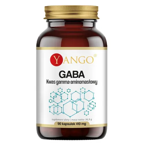 YANGO GABA - kwas gamma-aminomasłowy (90 kaps.)