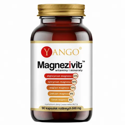 YANGO Magnezivit - witaminy i minerały (90 kaps.)