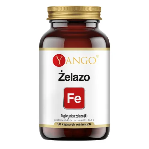 Żelazo Diglicynian żelaza 100 mg 90 kapsułek Yango