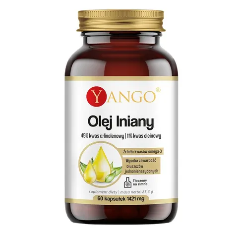 Yango Olej lniany (60 kap)