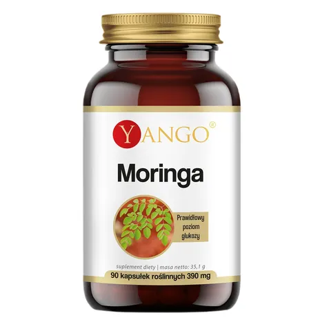 YANGO Moringa liście w proszku (90 kaps.)