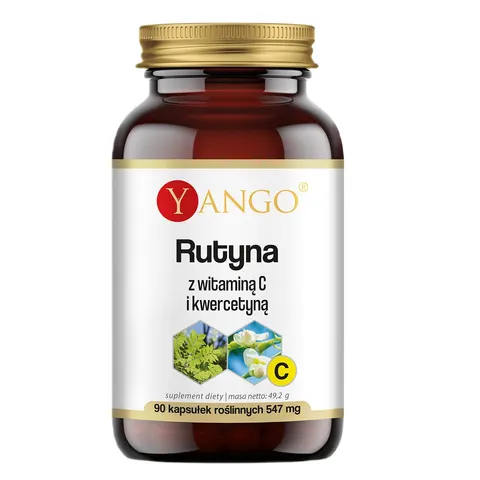 Yango Rutyna z witaminą C i kwercetyną (90 kap)