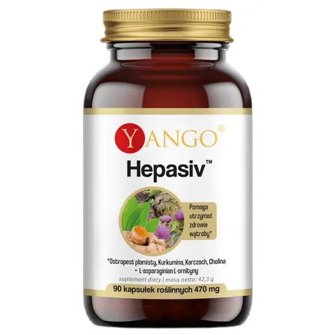 YANGO Hepasiv™ (90 kap) Wsparcie wątroby